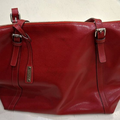 Abro+ handbag used, red, 45x26 cm