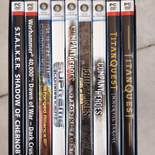 PC games collection like new, all together