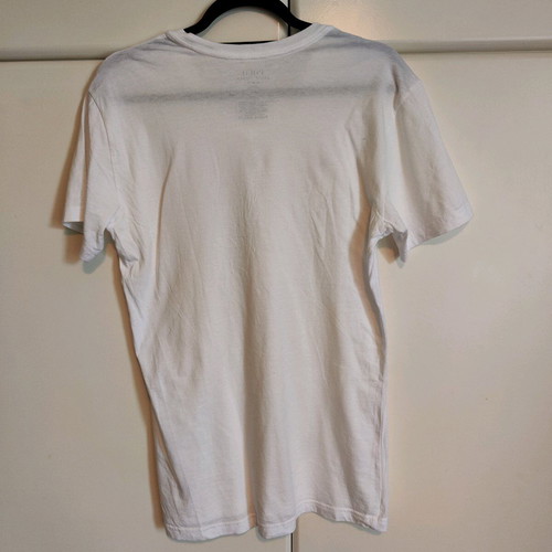 White T-shirt Polo Ralph Lauren V-Neck (Size M - Slim Fit)