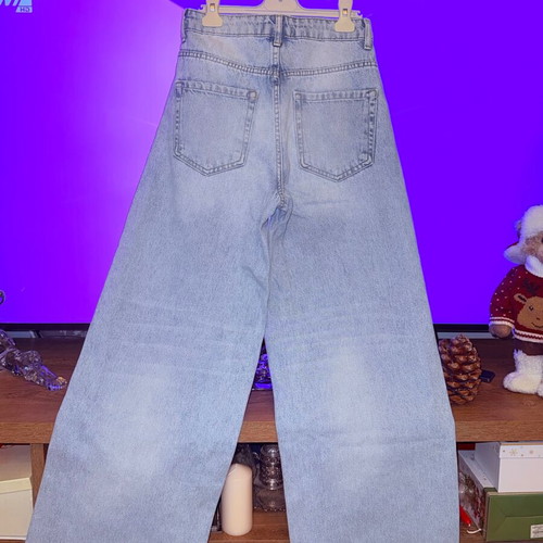 Psilomeso Koko jeans new, extra wide leg, blue, size S-M
