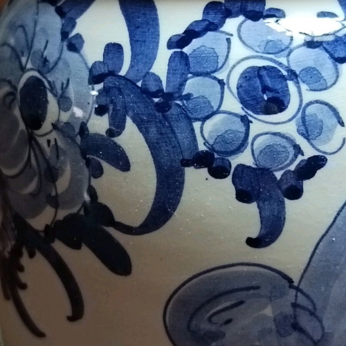 Handmade Skyrian Vase 15 cm like new