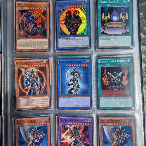 Yu-Gi-Oh album new with authentic cards