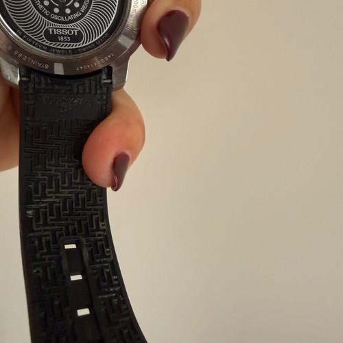 Tissot Couturier Automatic watch used, black