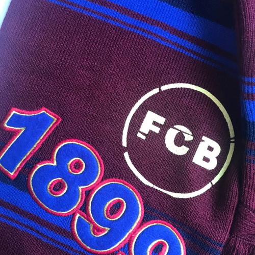 Official Barcelona FC Scarf new, burgundy and blue