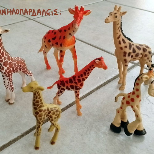Jungle animal figures set of 24 toys
