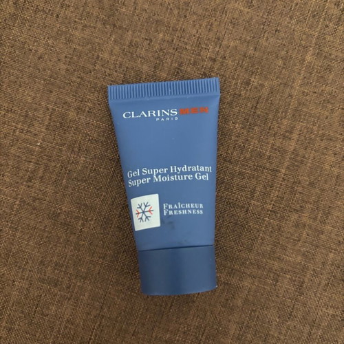 Clarins Men Super Moisture Gel new, large travel size 12ml