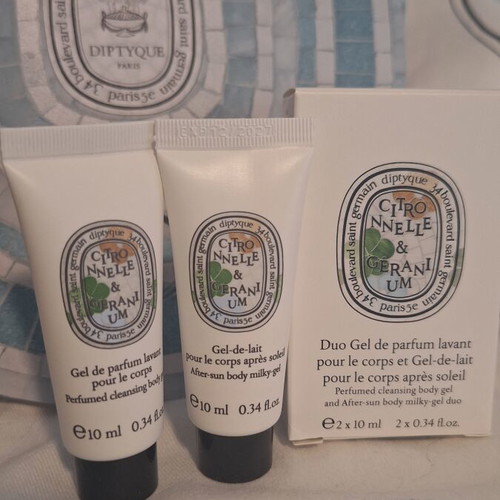 Diptyque Citronnelle & Géranium Duo Limited Edition Summer Collection 2026 new