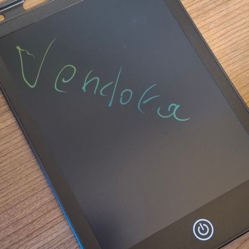 Tablet with stylus that erases with one click new