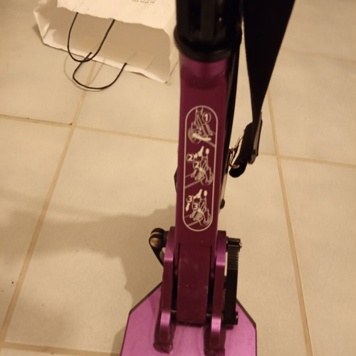 Oxelo MID5 children's scooter like new with brake and suspension