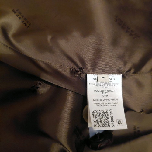 Isabel Marant women's coat like new, size 36