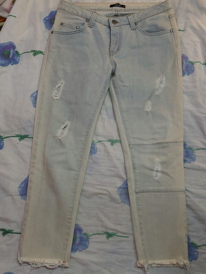 Devotion women's jeans like new, size M 38 10, blue turquoise