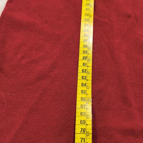 Cotton shirt 100 red like new, size XL XXL