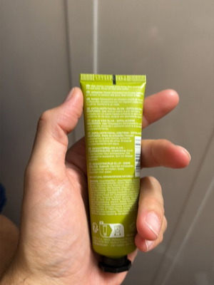 Apivita Face Scrub Olive deep exfoliation new