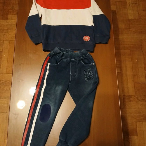 Clothing set for boys 4-6 years H&M like new, 4 colorful pieces