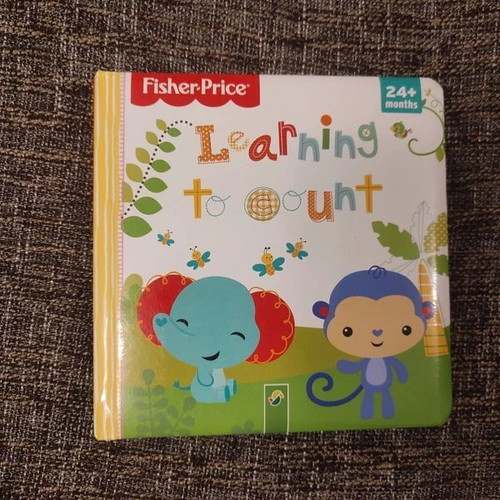 Fisher-Price Learning to Count book new, English, ages 24+ months