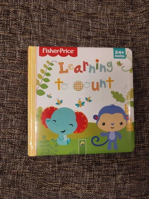 Fisher-Price Learning to Count book new, English, ages 24+ months