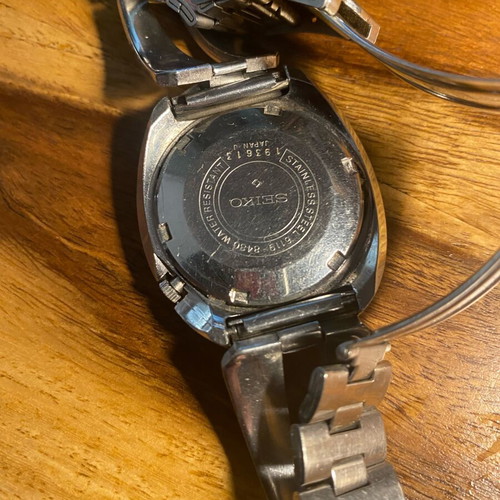 Seiko 5 automatic 6119-8480 watch used