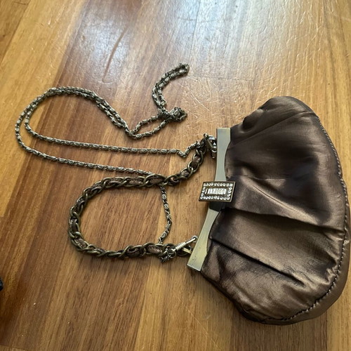 Evening bags set of four like new, black and silver