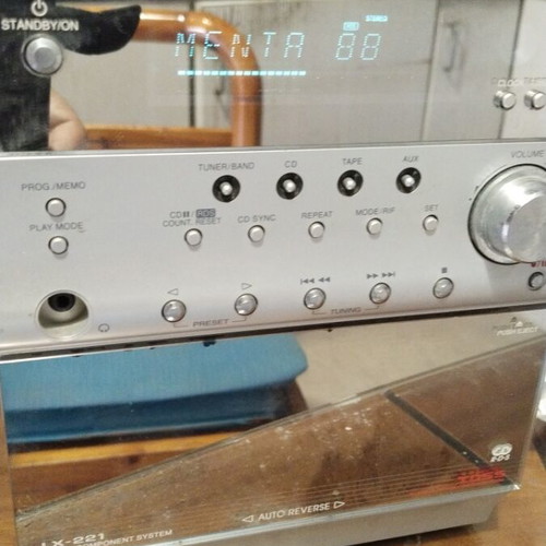 LG LX-221 sound system with radio amplifier and AUX