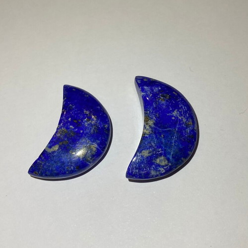 Lapis Lazuli polished natural set, 2 pieces, AA quality