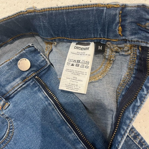 Dr Denim high-waisted jeans size Medium like new, blue