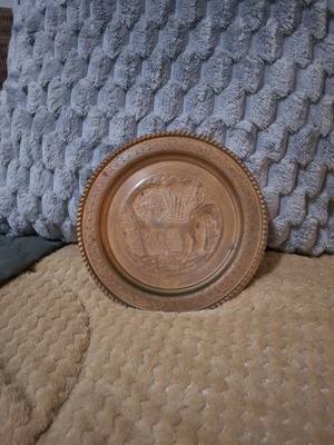 Copper wall plate like new with high antique value