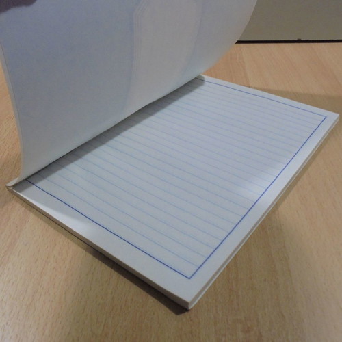 Old school notebook from the 1970s