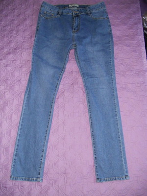 Jeans new, slim fit, size 44, blue