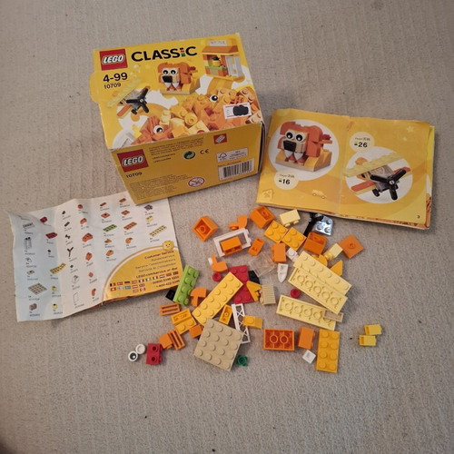 Lego Classic set used with booklet and instructions