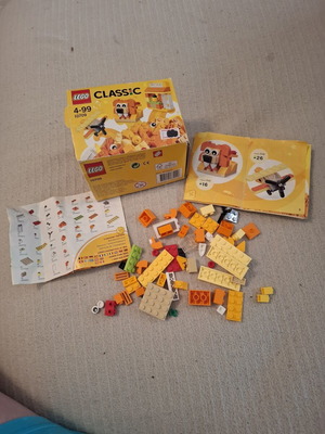 Lego Classic set used with booklet and instructions