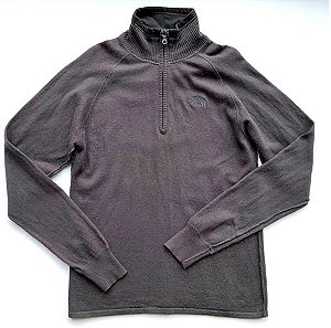 THE NORTH FACE Μάλλινο Ανδρικό Πουλόβερ - Men’s Wool & Cotton Blend 1/4 Zip Sweater - Size S