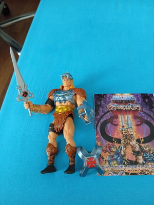 Motu X Thunder Cats He-Man φιγούρα δράσης σαν καινούργιο