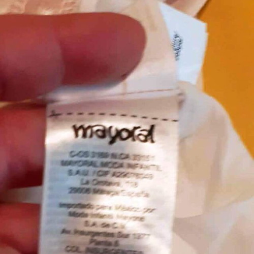 Ρομαντικό φόρεμα Mayoral καινούργιο, μπεζ και ροζ με λουλούδια