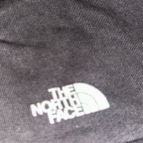 The North Face black cropped hoodie for girls 10-12 years, like new