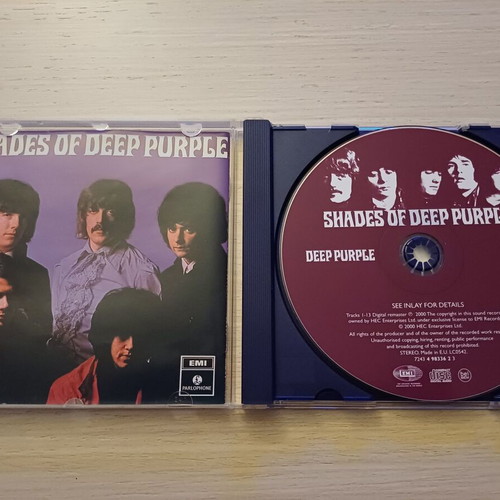 Deep Purple Shades of Deep Purple CD like new