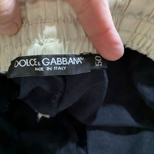 Dolce&Gabbana sports trousers used blue