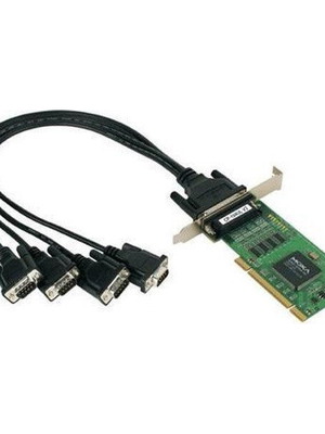 Moxa CP-104UL V2 PCI карта за серийна връзка с 4 RS-232 порта