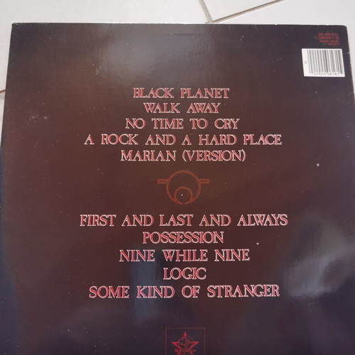 The Sisters of Mercy First and Last and Always vinyl record like new