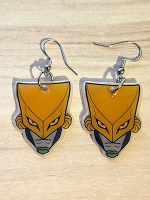 JoJo's Bizarre Adventure The World earrings set made to order