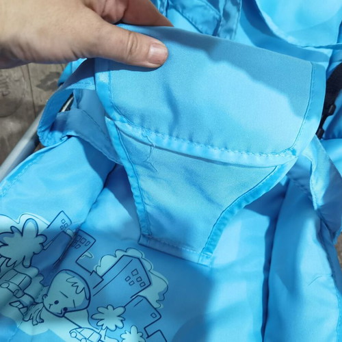 Bertoni Baby Bouncer used, blue