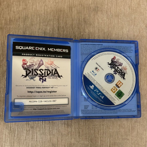 Dissidia Final Fantasy NT PlayStation 4 game used