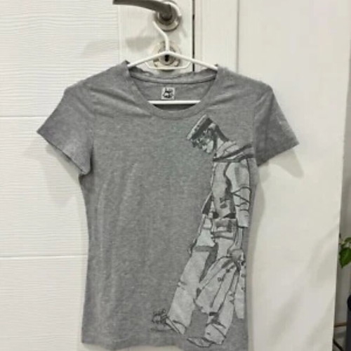 Corto Maltese x Hugo Pratt Anime Print Tee size XS like new, gray