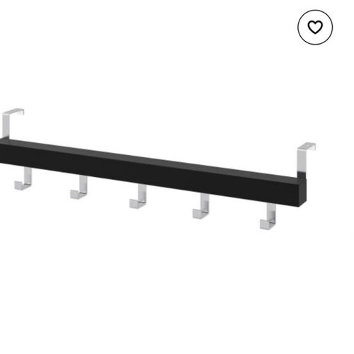Wooden wenge hanger for door or wall used, 38 cm
