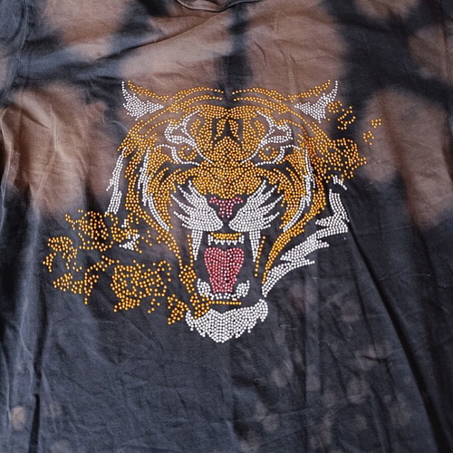Antony Morato Tiger T-shirt size M like new with crystals
