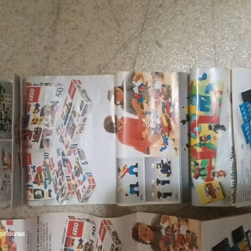 Lego catalogs from 1976 used, rare