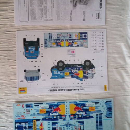 Zvezda Kamaz Master 43509 model kit new, 1/35 scale
