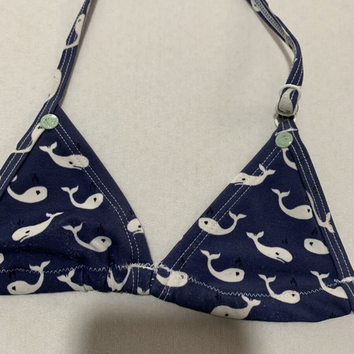 Scotch R’ Belle Bikini Swimsuit for 6/7 Years Like New, White and Blue