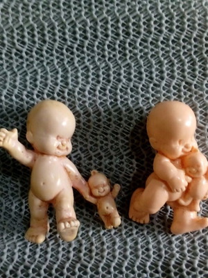 El Greco Morolinia figures used, pack of two, 80-90s