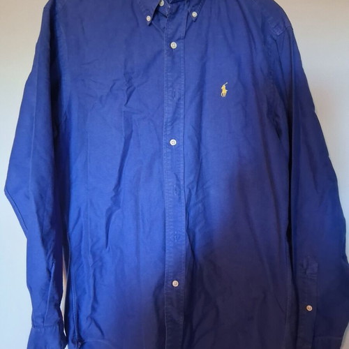 Ralph Lauren men's shirt used, blue, size L