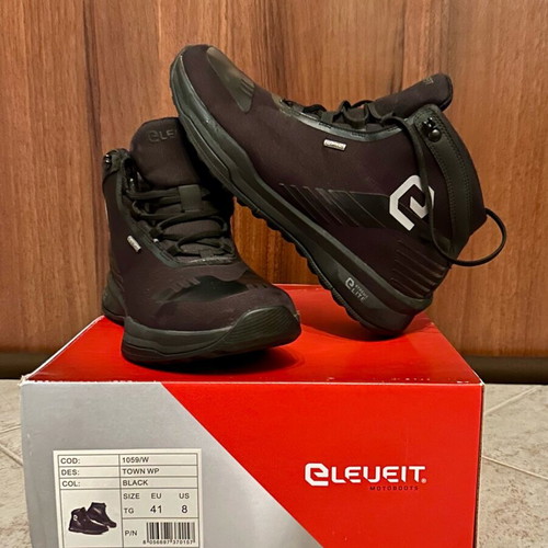 Eleveit Town WP motorcycle boot black men's size 41 like new